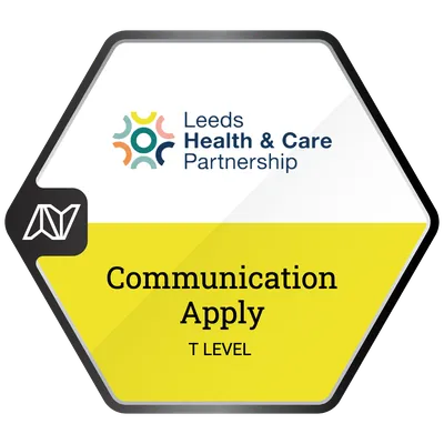 Communication - Apply - T-level