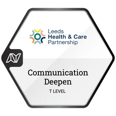 Communication - Deepen - T-level