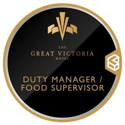 The Great Victoria Hotel Takeover - Duty Manager / Food & Beverage Supervisor