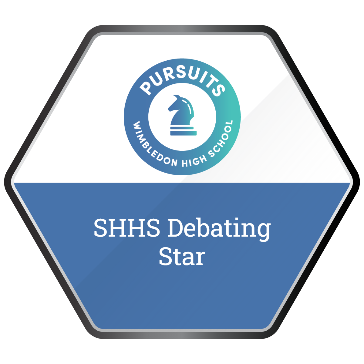 Imogen Andrews's SHHS Competitive Debating 2025 badge issued by Playful ...